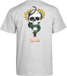 Powell-Peralta McGill Skull and Snake T-Shirt, Gray, X-Large