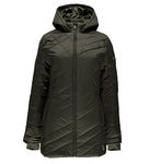 Spyder Women's Siren Long Jacket, Olive, Medium