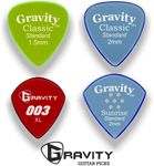 4-Pick Variety Pack - Guitar Picks | Brighter, Louder, Faster | Made in the USA | Gravity Picks
