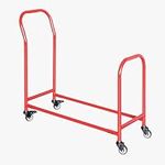 MTNBHH Rolling Tire Rack, Movable Universal Wheel Storage Rack with Wheels ＆ Handle Heavy Duty Tyre Organizer Stand for Garage, Workshops