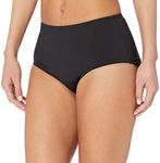 TYR Sport Competitor High Waist Bottom, 18, Black