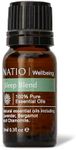 Natio Australia Wellbeing Pure Essential Oil Blend - Sleep 10ml - Relaxing Lavender, Bergamot & Chamomile to Promote Restful Sleep - 100% Pure Essential Oil Blend - Made in Australia