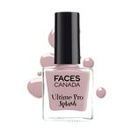 FACES CANADA Ultime Pro Splash Nail Enamel - Pink Rouge 103 (8ml) | Quick Drying | Glossy Finish | Long Lasting | No Chip Formula | High Shine Nail Polish For Women | No Harmful Chemicals