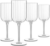 Luigi Bormioli C450 Bach Red Wine Glass 4-Pieces, 400 ml Capacity, Clear, (Pack of 1)