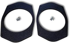 1 Pair - Universal Speaker Adapters 6"x9" 6x9 to 6 1/2" 6.5" - SPKBRK001