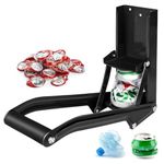 ELEPHANTBOAT® 16oz Beverage Can Crusher Manual Can Crusher Wall Mount Can Crusher for Recycling Can Crusher Easy Lever Hand-Operated Can Crusher for Most Can, Jar