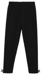 max Girls Solid Full Length Leggings (W23Clg25Black)_5-6Y | Fit Type: Regular Fit