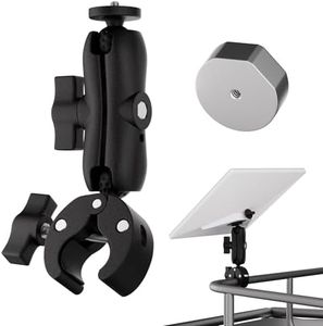 2024 Starlink Mini Mount, Car RV Pole Clamp Mount for Starlink Mini, Adjustable Pipe Mounting Kit for Car RV Ladder Boat Yacht Old Pipe Adapter ONLY