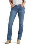 Lee Women's Flex Motion Regular Fit Bootcut Jean, Majestic, 16 Long