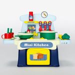 Hasper Tex Kids Pack Of Kitchen Playset || Kitchen Play Set Toy || Toy Kitchen Play Set For Girls & Boys (Blue)