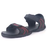 Sparx mens SS 703 | Latest, Daily Use, Stylish Floaters | Red Sport Sandal - 10 UK (SS 703)