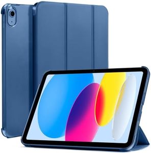 CoBak Case for for iPad A16 11th Generation 11 inch 2025/iPad 10th Generation 10.9 inch 2022, Trifold Stand for iPad 11th/10th Gen, Auto Wake/Sleep, Blue