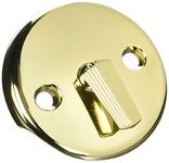 DELTA FAUCET 341-222 Master Plumber Polished Brass Overflow Face Plate