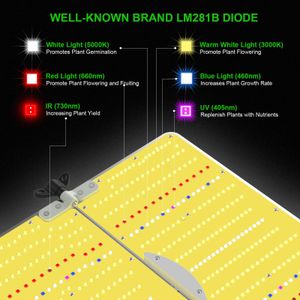 AGLEX K4000 LED Grow Light – Full Spectrum, Dimmable, Daisy Chain, 5x6 FT