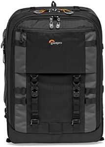 Lowepro Pro Trekker BP 450 AW II,Outdoor Camera Bag,Camera Backpack with Recycled Fabric,Fits 15” Laptop or Tablet,MaxFit Dividers,Weatherproof Cover,Mirrorless or DSLR Camera Case,Black or Dark Grey