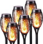 Solar Lights Outdoor Garden, 6 Pack