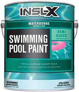 INSL-X Waterborne, Semi-Gloss Acrylic Pool Paint, Ocean Blue, 1 Gallon