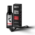 Beardo Beard & Hair Growth Oil 50ml & Derma Roller For Hair Growth 0.5 mm| Dermaroller | For Thicker & Longer Beard | Uneven, Patchy & Fast Beard Growth | For Stronger & Fuller Beard Hair