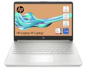 HP 14" Laptop | Intel Core i7-1255U Processor | 16 GB RAM | 512 GB SSD | Intel Iris Xe Graphics | FHD Display | Up to 8hrs battery | Win 11 | Dual Speakers | Natural Silver | 14s-dq5007sa