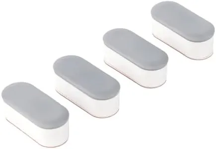 LUXE Bidet 4 piece Universal Toilet Seat Bumper Kit, comes with Strong Adhesive