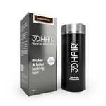 3D Hair Building Fibres for Thinning Hair 1 Pack, 35g Hair Fibres for Thinning Hair for Women & Men, Hair Powder for Thinning Hair - Make Hair Look Thicker in Seconds with hair filler (Medium Brown)