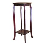 Frenchi Furniture Table, Mahogany 15 in x 1.72 in x 3.55 in (W x L x H)