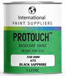 PROTOUCH FOR BMW 475 BLACK SAPPHIRE BASECOAT RFU READY FOR USE THINNED CAR PAINT 1L TIN