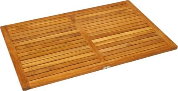 Spa Kitchen Anti-Fatigue Teak Floor Mat