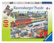 Ravensburger Puzzles Railway Station, Multi Color (60 Pieces)