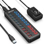 Powered USB 3.0 Hub, Wenter 11-Port