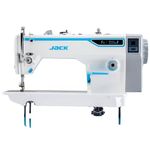 Jack Sewing Machine | F6 Professional 1-Needle LockStitch Sewing Machine with Integrated Motor, LED Lighting, and Safety Features - Ideal for High-Speed Production White