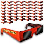 Solar Eclipse Glasses CE & ISO Certified (Pack of 50)