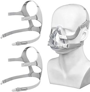 2 Pack CPAP Headgear for Resmed Airfit F20 with 4 Magnetic Clips, Replacement Headgear Compatible with Resmed Mask F20, Medium