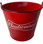 Premium Budweiser Beer Ice Bucket - King of Beers Cooler for Sharing