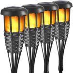 Solar Torch Light with Flickering F