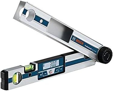 Bosch Professional Digital Angle Measurer GAM 220 MF (Mitre angles calculation, measurement range: 0-220º, arm length: 40 cm)