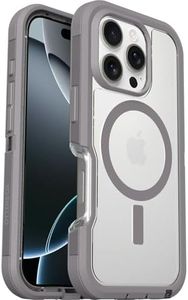 OtterBox iPhone 16 Pro Defender Series XT Clear Case - Snow Capped (Grey)