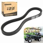 10L0L Drive Belt for Club Car DS 1988-1991 Gas Golf Cart, OEM 1014081 1017188