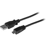 StarTech.com 3ft USB to Micro USB Cable - USB A to Micro B Charging Cable for your Micro USB Phone / Tablet / Android Device (UUSBHAUB3), Black