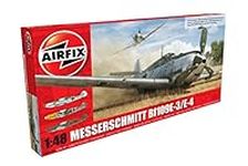 Airfix Messerschmitt Bf109E-4 / E-1 1:48 Military Aviation Plastic Model Kit A05120B