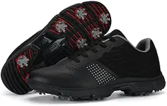 Zakey Waterproof Professional Golf Shoes Men Spikes Golf Sneakers Male Outdoor Anti Slip Walking Footwears Black
