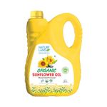 Natureland Organics Sunflower Oil 5 LTR - Cold Pressed