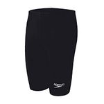 Speedo Boy's Swimsuit Jammer PowerFlex Eco Solid Youth - Black, Size 26