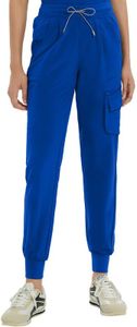 Kitmaz Medical Scrub Pants for Women — Mid Rise Jogger Pants with Yoga Waistband, 4-Way Stretch, Anti-Wrinkle & 8 Pockets RoyalBlue