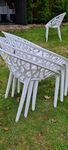 White Resin Patio Chairs