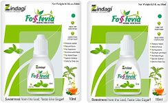 Zindagi Stevia Drops | Natural Sugar Free & Zero Calorie Sweetener | Keto & Vegan Friendly Sugar | 20ml