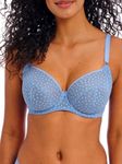 Freya Women's Starlight Underwire Side Support Bra, Cornflower, 12H