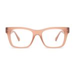 LOOK OPTIC Cosmo Reader - Stylish Unisex Ultra-lightweight Reading Glasses with Scratch-Resistant, Prescription-Quality Lenses (Full Magnification - Not Progressives) 1.50, Champagne