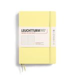 LEUCHTTURM1917 365485 Notebook Medium (A5), Hardcover, 251 Numbered Pages, Dotted, Vanilla