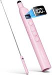 Norwii N21 Bluetooth Presentation Clicker with Telescopic Teaching Pointer, Presentation Remote with Retractable Stick for PowerPiont, Wireless Presenter, Slide Advancer - Pink